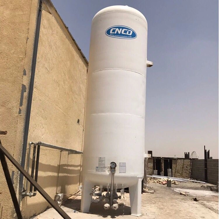 20m³ cryogenic storage tank at customer site in Iraq